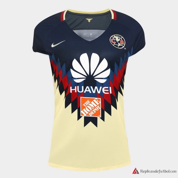 Camiseta Club América Mujer Primera equipación 2017-2018